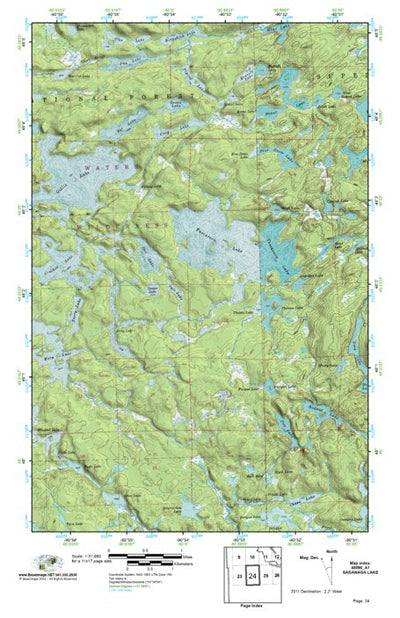 (48090a1) Page 024 Saganaga Lake Preview 1