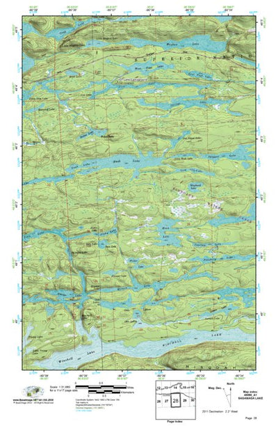 (48090a1) Page 028 Saganaga Lake Preview 1