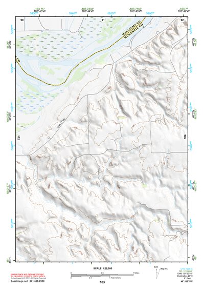 48103SW Page 103 Williston Topo Preview 1
