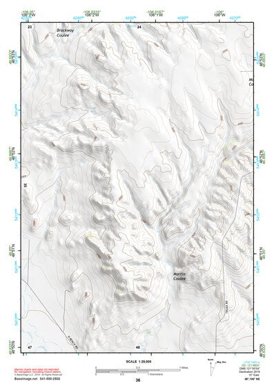 48106NE Page 36 Opheim Topo Preview 1