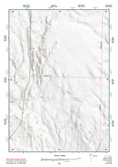 48106NE Page 51 Opheim Topo Preview 1