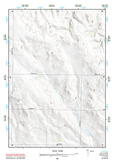 48106NE Page 57 Opheim Topo Preview 1
