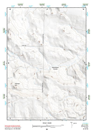48106NE Page 59 Opheim Topo Preview 1