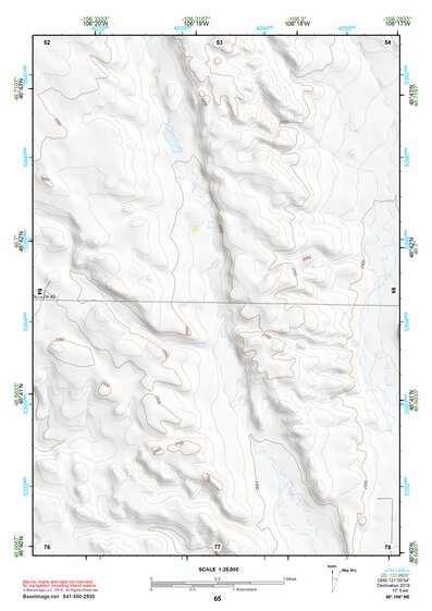 48106NE Page 65 Opheim Topo Preview 1