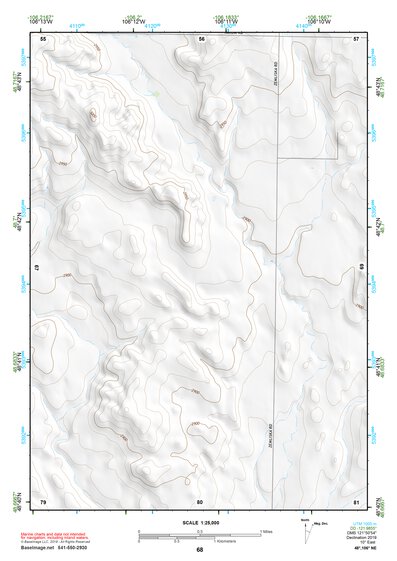 48106NE Page 68 Opheim Topo Preview 1