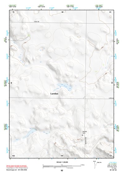 48106NE Page 92 Opheim Topo Preview 1