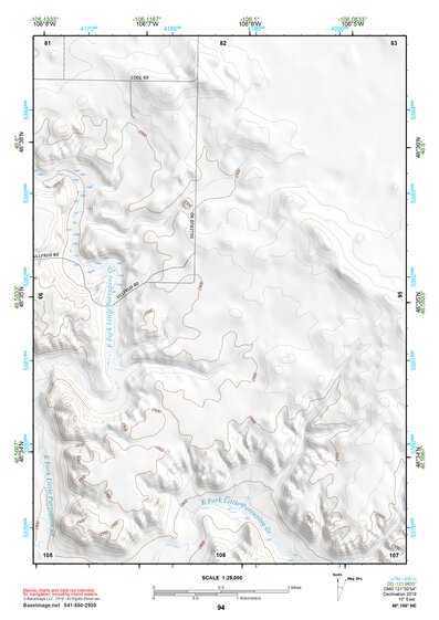 48106NE Page 94 Opheim Topo Preview 1