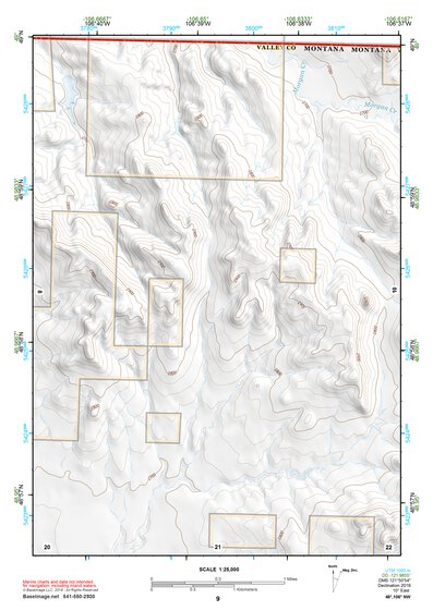 48106NW Page 9 Opheim Topo Preview 1