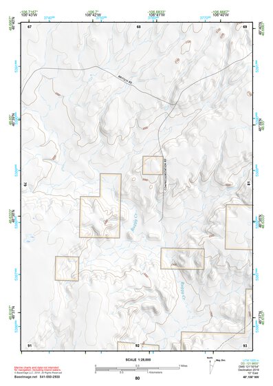 48106NW Page 80 Opheim Topo Preview 1