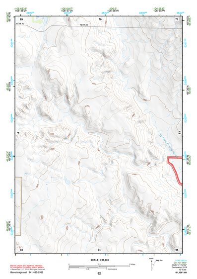 48106NW Page 82 Opheim Topo Preview 1