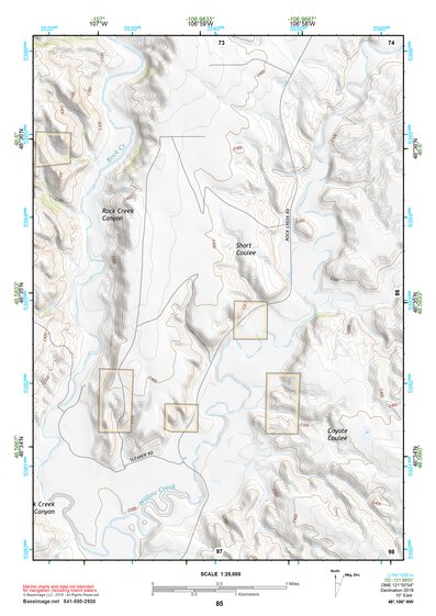 48106NW Page 85 Opheim Topo Preview 1