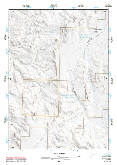 48106NW Page 89 Opheim Topo Preview 1