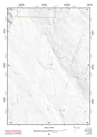 48106NW Page 93 Opheim Topo Preview 1