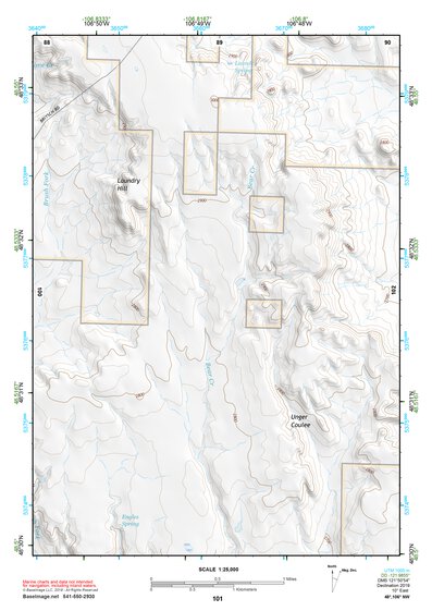 48106NW Page 101 Opheim Topo Preview 1