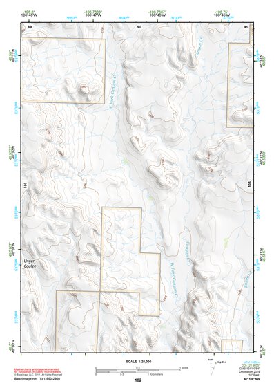 48106NW Page 102 Opheim Topo Preview 1