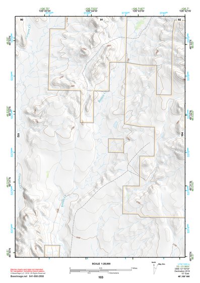 48106NW Page 103 Opheim Topo Preview 1