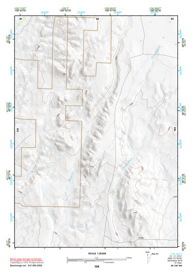 48106NW Page 104 Opheim Topo Preview 1