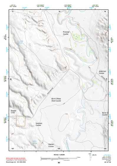 48107NE Page 90 Whitewater Topo Preview 1