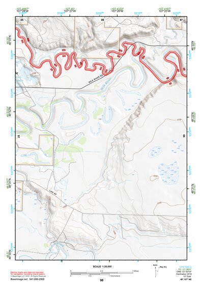 48107NE Page 98 Whitewater Topo Preview 1