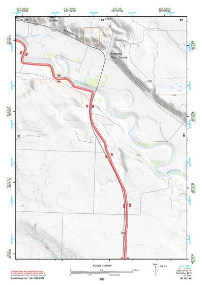 48107NE Page 100 Whitewater Topo Preview 1