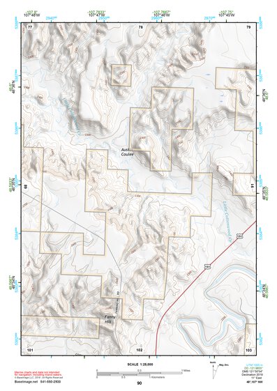 48107NW Page 90 Whitewater Topo Preview 1