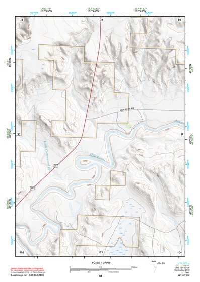 48107NW Page 91 Whitewater Topo Preview 1