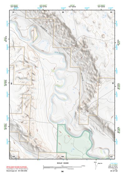 48107NW Page 94 Whitewater Topo Preview 1