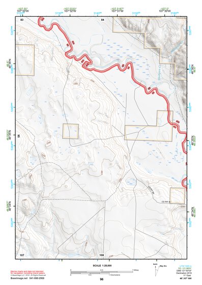 48107NW Page 96 Whitewater Topo Preview 1