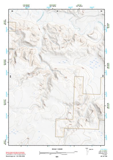 48107NW Page 101 Whitewater Topo Preview 1