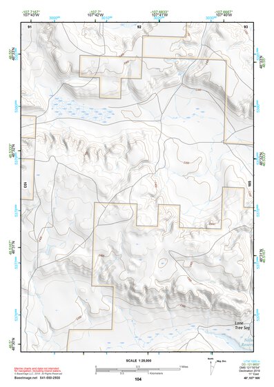 48107NW Page 104 Whitewater Topo Preview 1