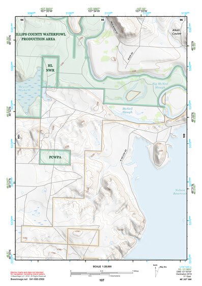 48107NW Page 107 Whitewater Topo Preview 1