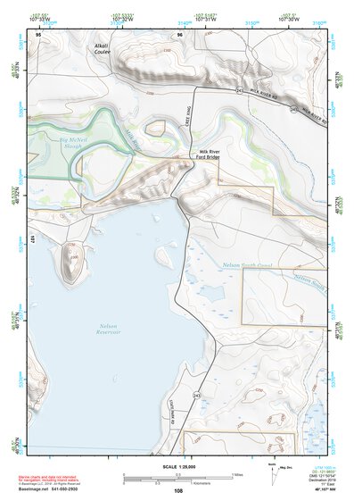 48107NW Page 108 Whitewater Topo Preview 1