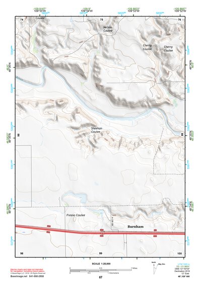 48109NW Page 87 Havre Topo Preview 1