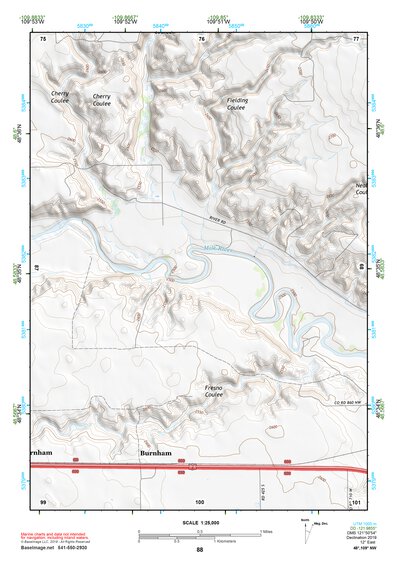 48109NW Page 88 Havre Topo Preview 1