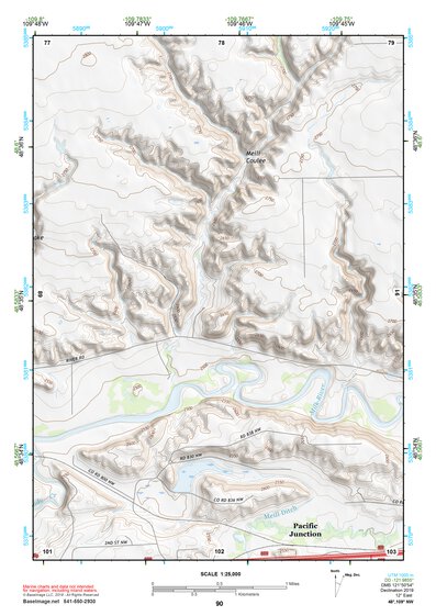 48109NW Page 90 Havre Topo Preview 1