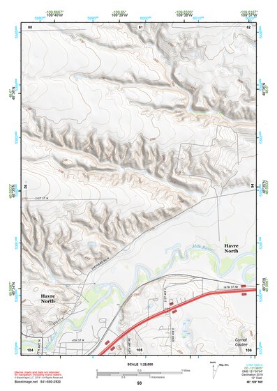 48109NW Page 93 Havre Topo Preview 1