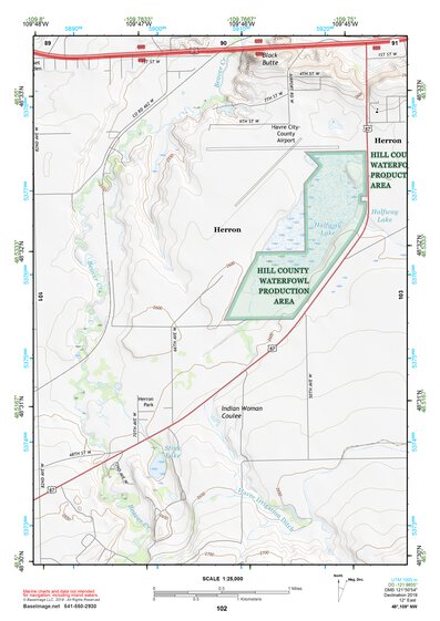 48109NW Page 102 Havre Topo Preview 1