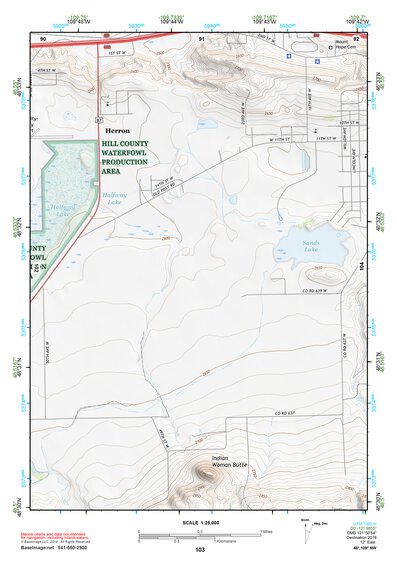 48109NW Page 103 Havre Topo Preview 1