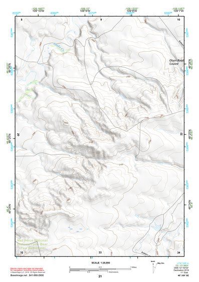 48109SE Page 21 Rocky Boy Topo Preview 1