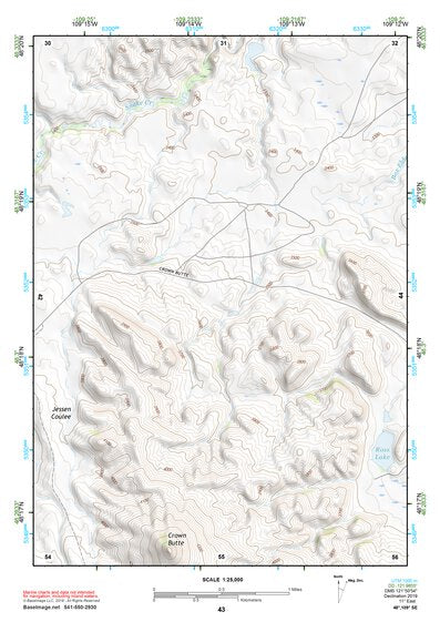 48109SE Page 43 Rocky Boy Topo Preview 1