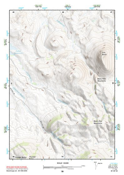 48109SE Page 58 Rocky Boy Topo Preview 1