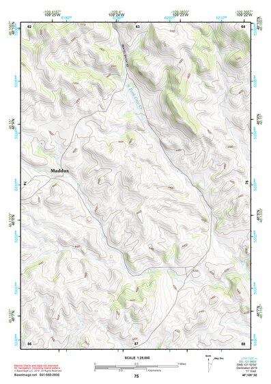 48109SE Page 75 Rocky Boy Topo Preview 1