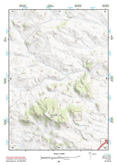 48109SE Page 87 Rocky Boy Topo Preview 1