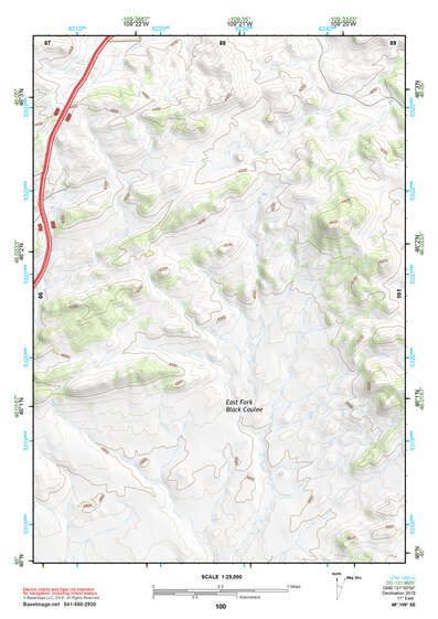 48109SE Page 100 Rocky Boy Topo Preview 1
