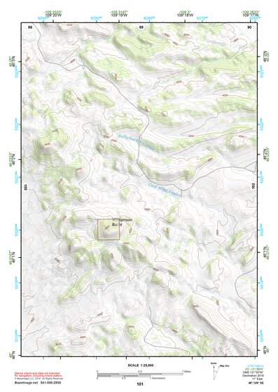 48109SE Page 101 Rocky Boy Topo Preview 1