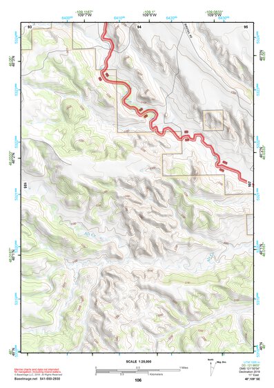 48109SE Page 106 Rocky Boy Topo Preview 1