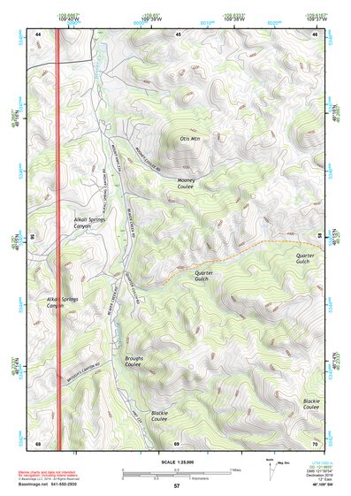 48109SW Page 57 Rocky Boy Topo Preview 1