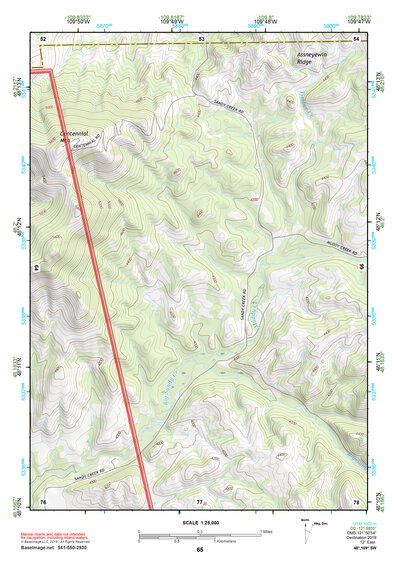48109SW Page 65 Rocky Boy Topo Preview 1