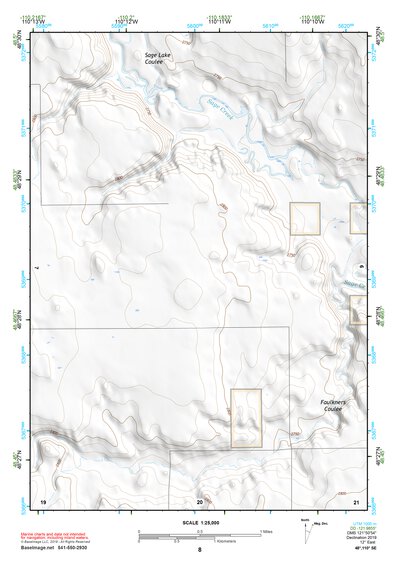 48110SE Page 8 Lonesome Lake Topo Preview 1