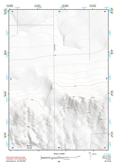 48110SE Page 74 Lonesome Lake Topo Preview 1
